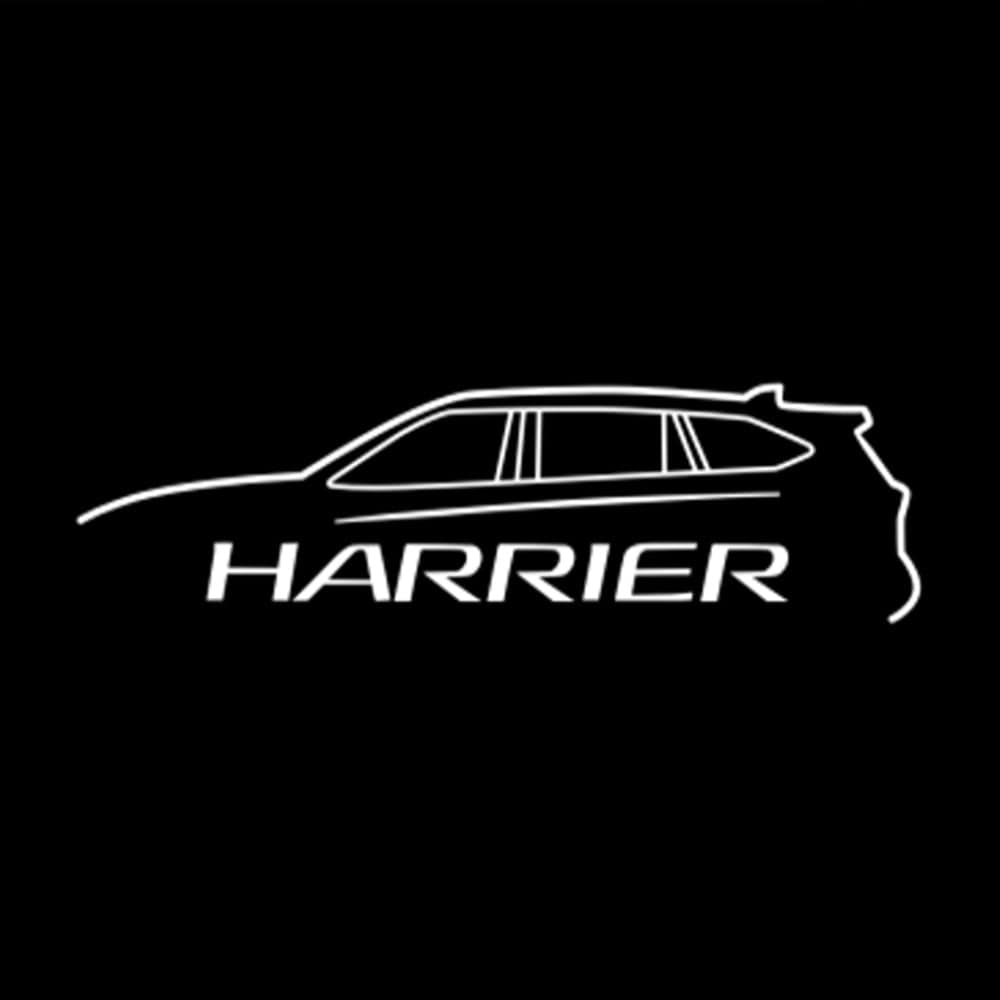 Toyota Harrier 3rd/4th Gen Premium Door Puddle Lights Various Designs 2014-2026