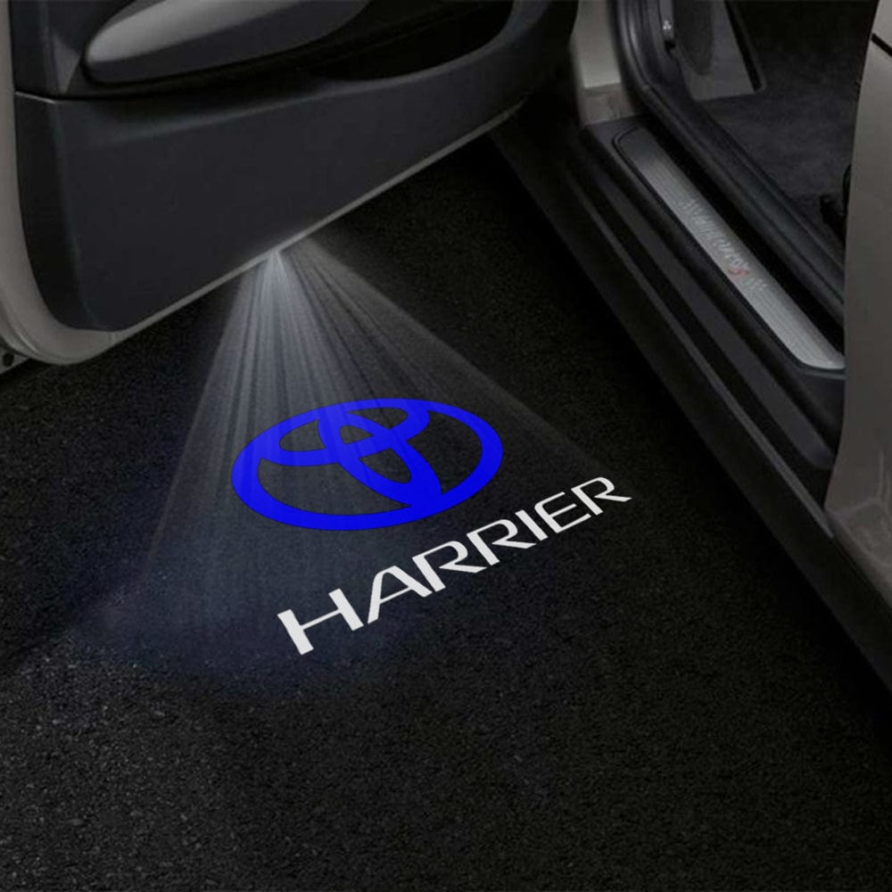 Toyota Harrier 3rd/4th Gen Premium Door Puddle Lights Various Designs 2014-2026