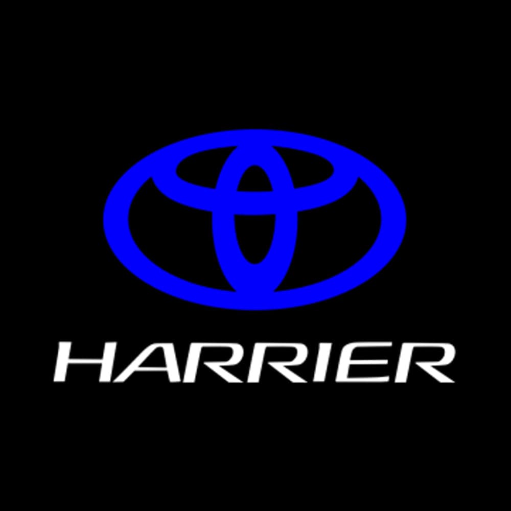 Toyota Harrier 3rd/4th Gen Premium Door Puddle Lights Various Designs 2014-2026