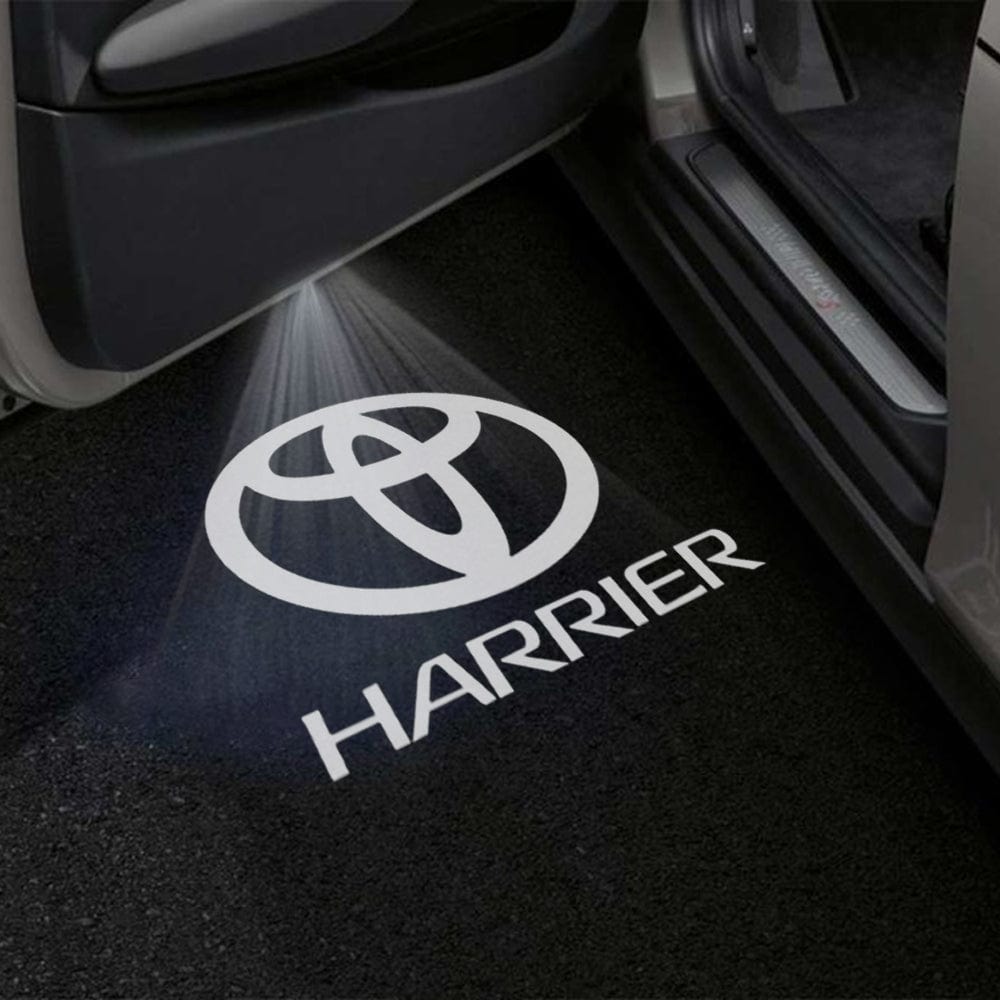 Toyota Harrier 3rd/4th Gen Premium Door Puddle Lights Various Designs 2014-2026