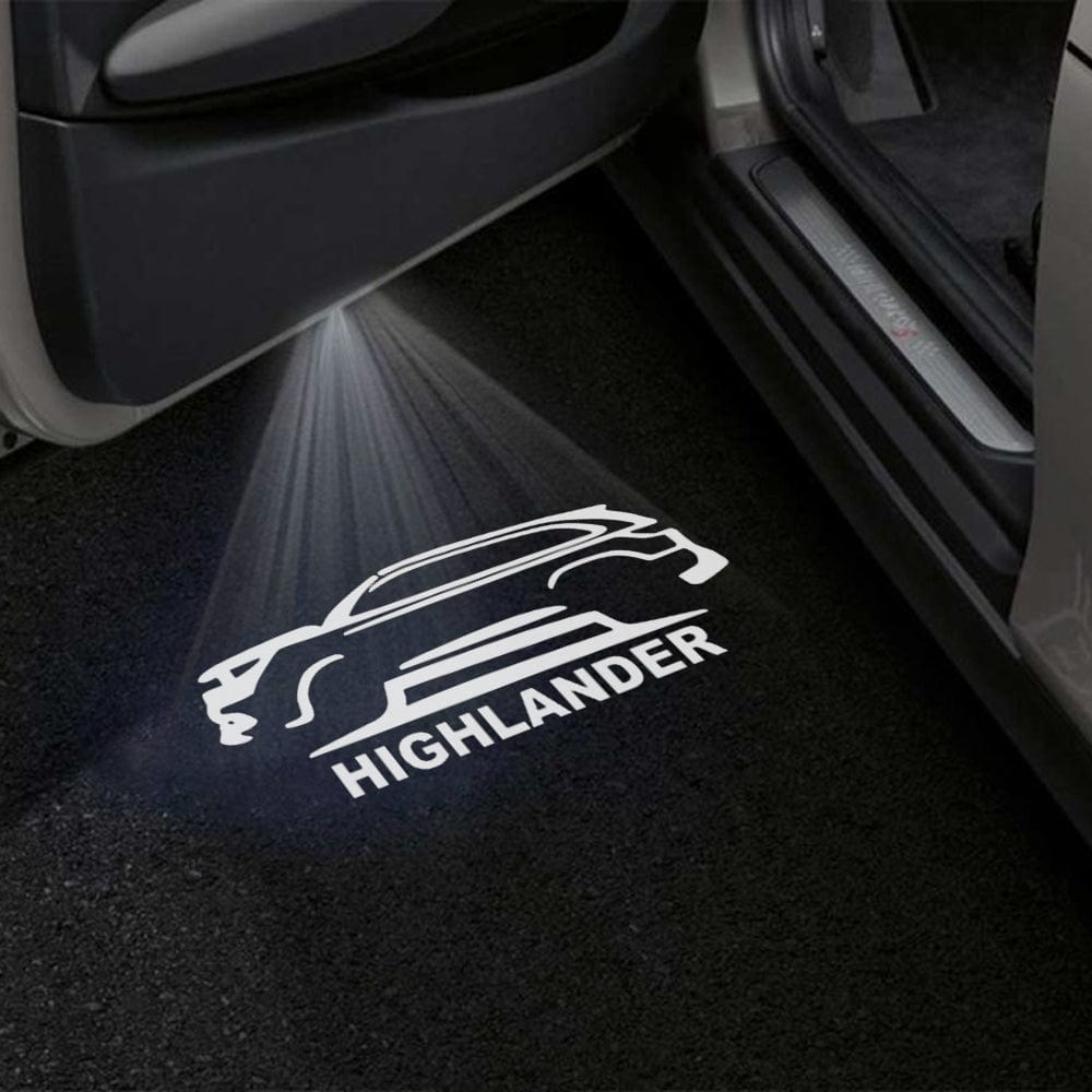 Toyota Kluger Premium Door Puddle Lights Various Designs 2008-2026