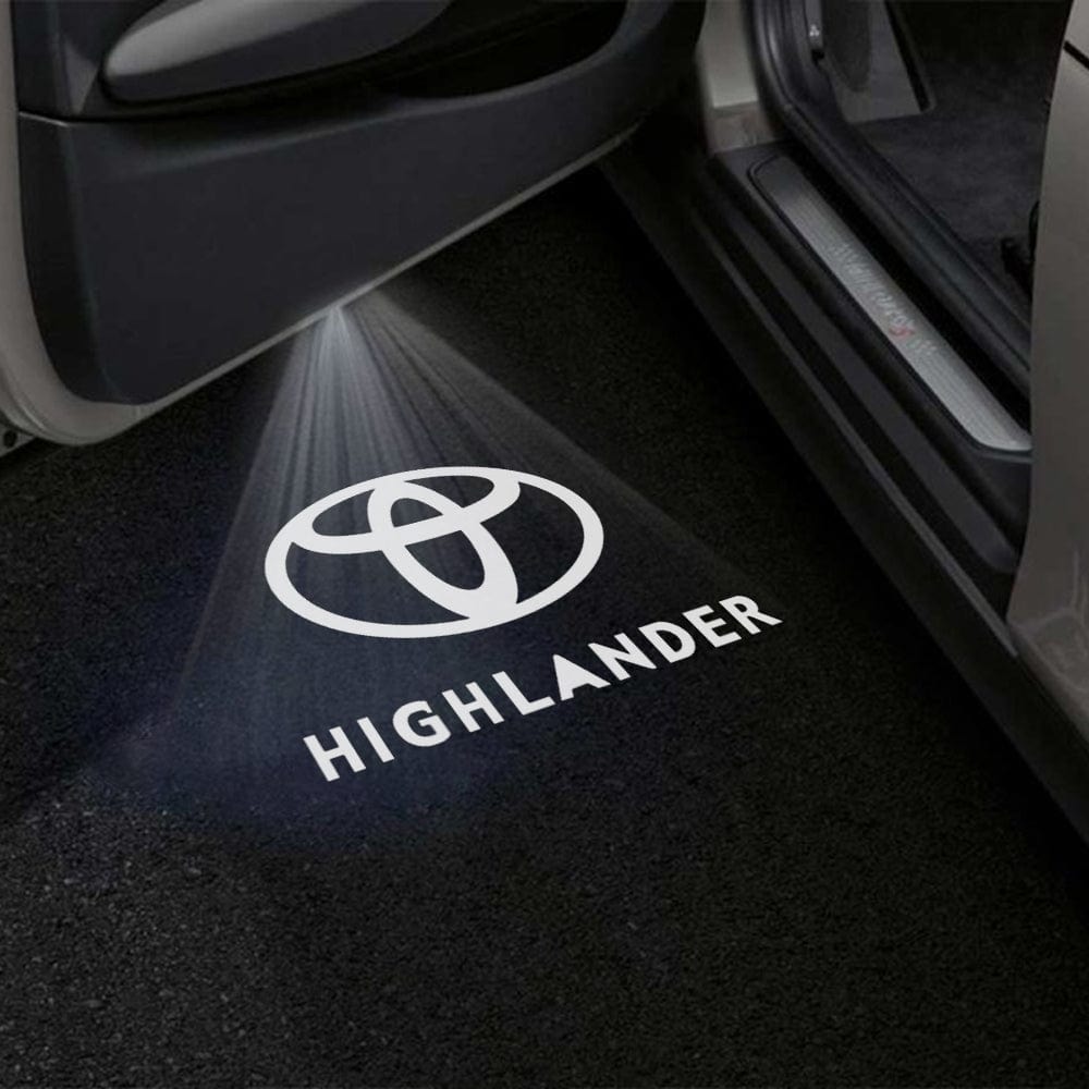 Toyota Kluger Premium Door Puddle Lights Various Designs 2008-2026