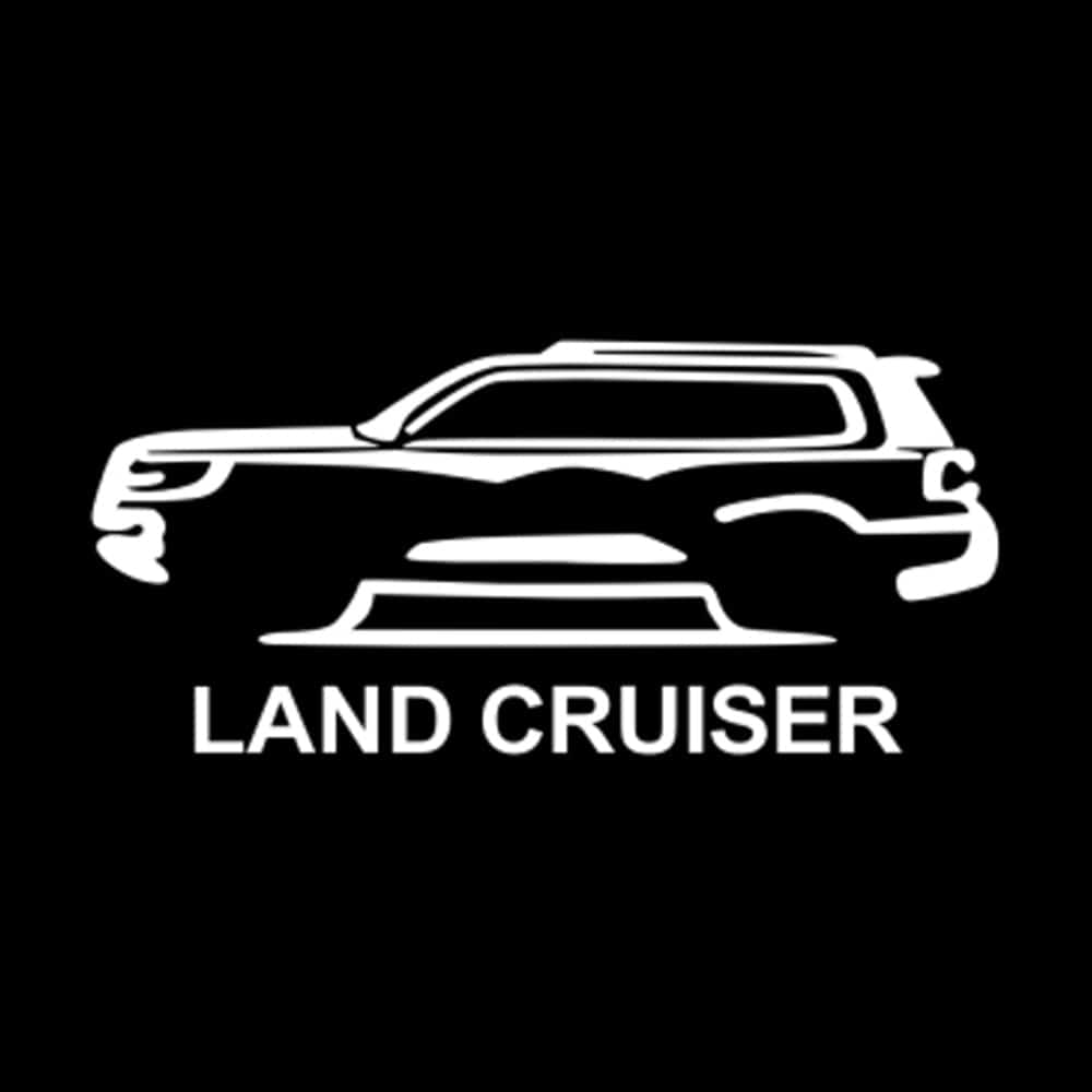 Toyota Land Cruiser J200/J300 Premium Door Puddle Lights Various Designs 2008-2026