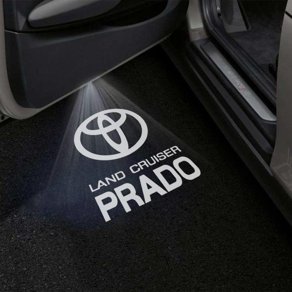 Toyota Prado 4th/5th Gen Premium Door Puddle Lights Various Designs 2010-2026