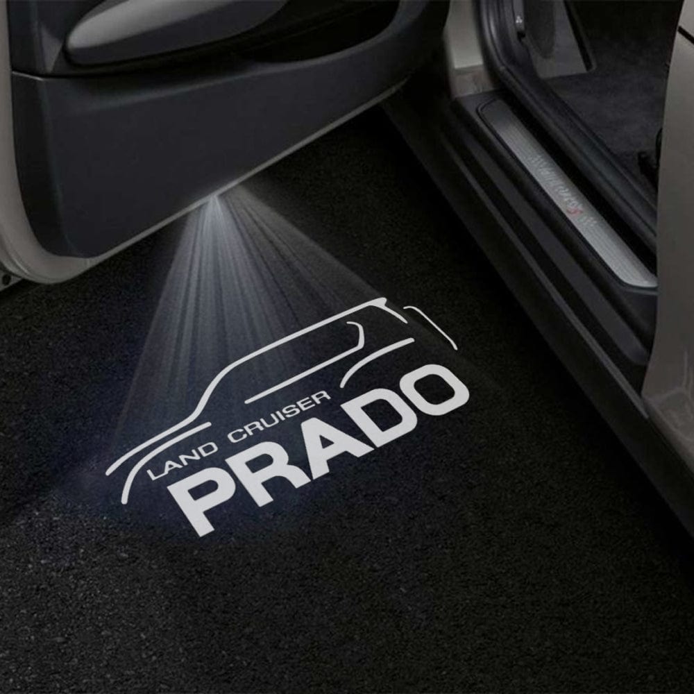 Toyota Prado 4th/5th Gen Premium Door Puddle Lights Various Designs 2010-2026