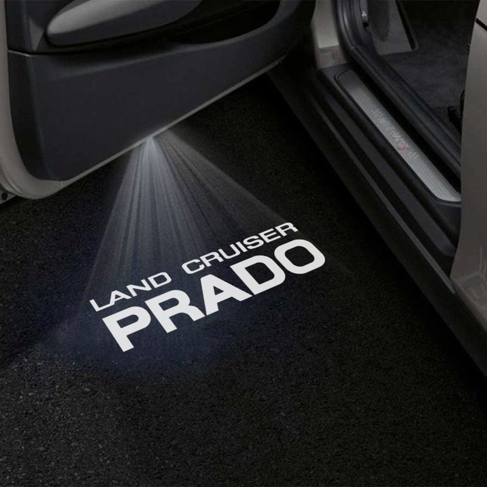 Toyota Prado 4th/5th Gen Premium Door Puddle Lights Various Designs 2010-2026