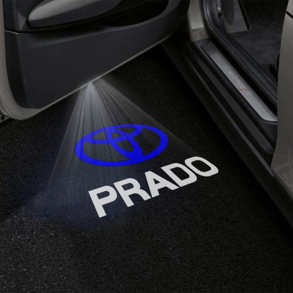 Toyota Prado 4th/5th Gen Premium Door Puddle Lights Various Designs 2010-2026