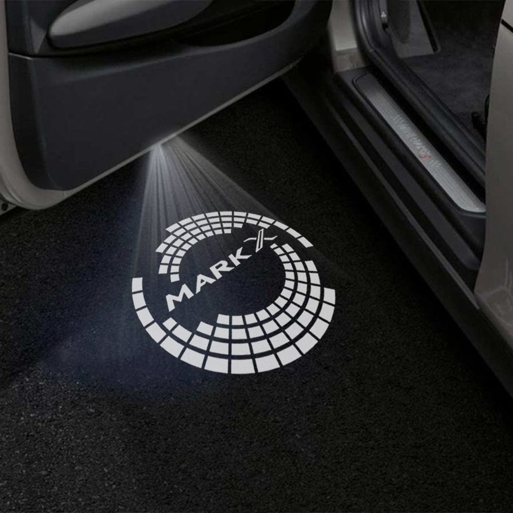 Toyota Mark X 2nd Gen Premium Door Puddle Lights Various Designs 2010-2019