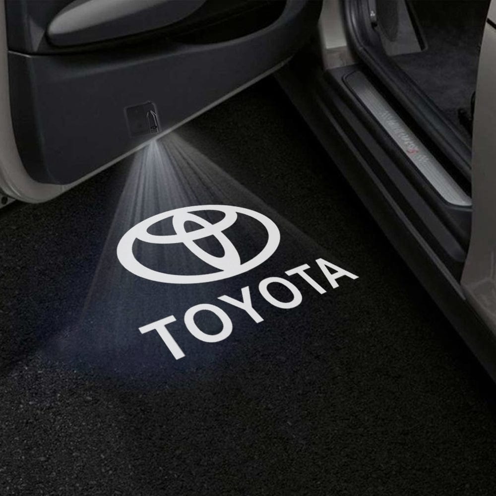 Toyota Previa 2nd Gen XR30/XR40 Door Stick On Puddle Lights Various Designs 2000-2005
