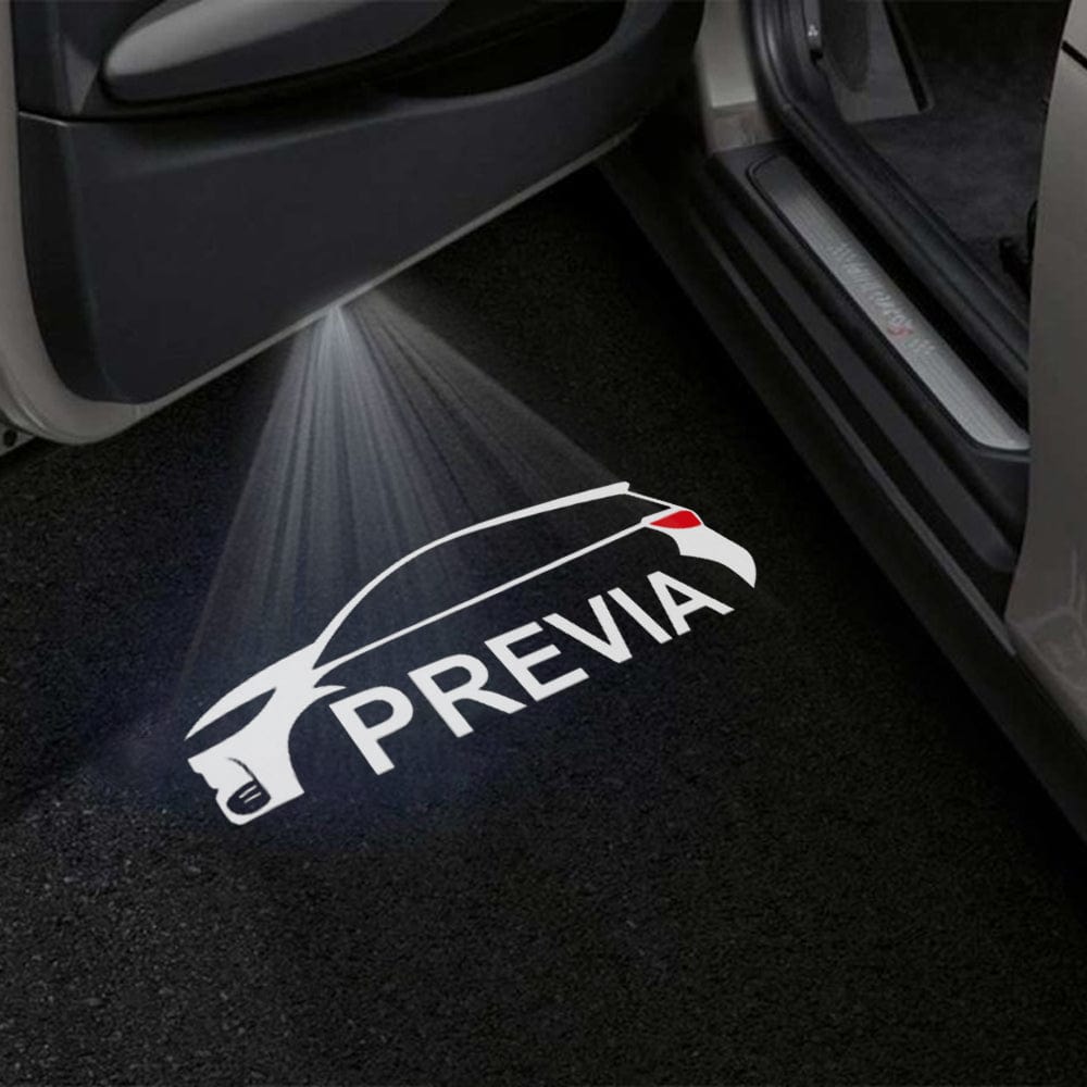 Toyota Previa 3rd Gen XR50 Premium Door Puddle Lights Various Designs 2006-2019