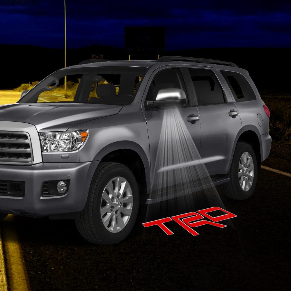 Toyota Sequoia 2nd Gen Platinum Premium Side Wing Mirror Puddle Lights Various Designs 2008-2022