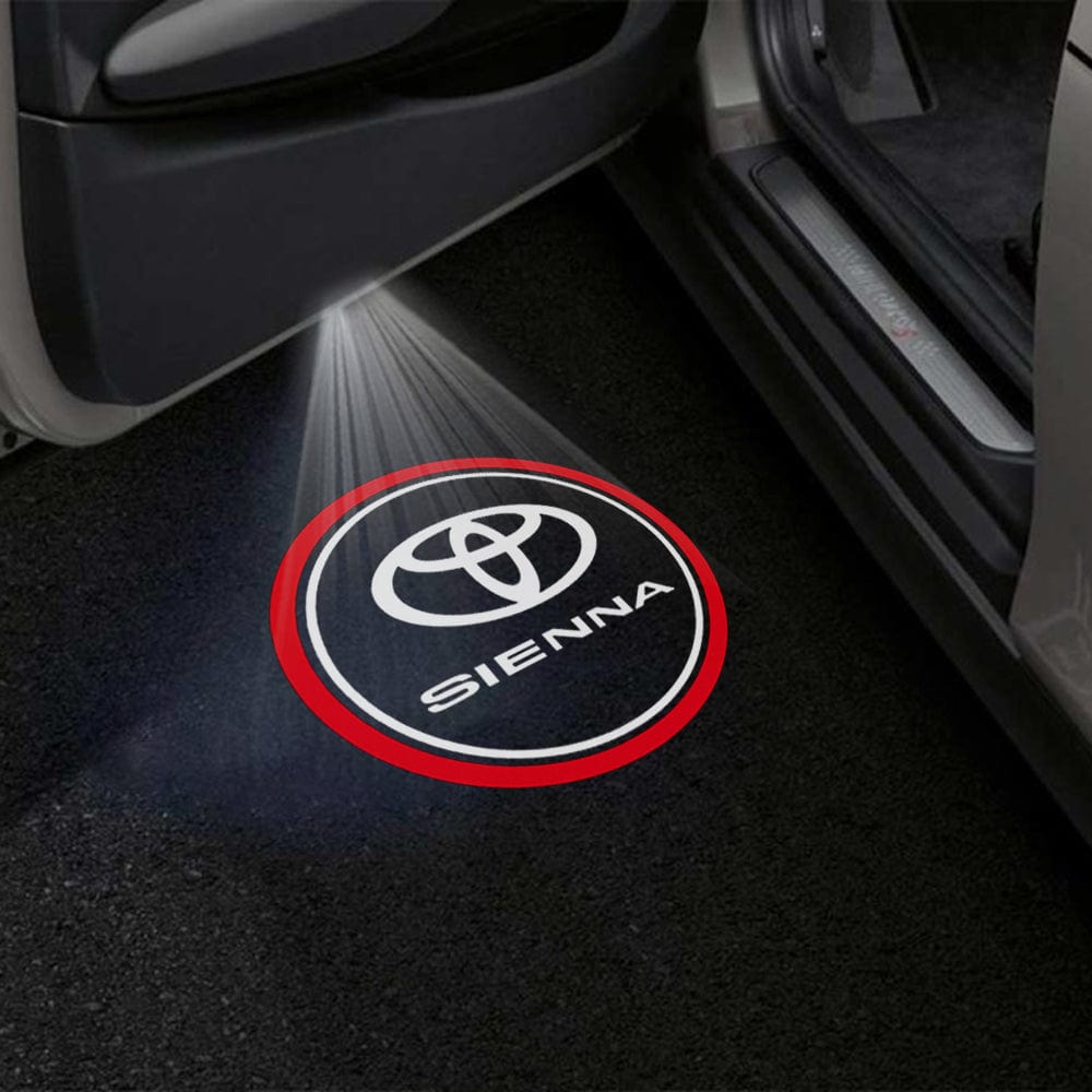 Toyota Sienna 3rd/4th Gen Premium Door Puddle Lights Various Designs 2011-2026