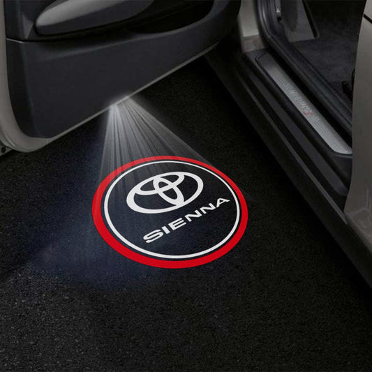 Toyota Sienna 3rd/4th Gen Premium Door Puddle Lights Various Designs 2011-2026