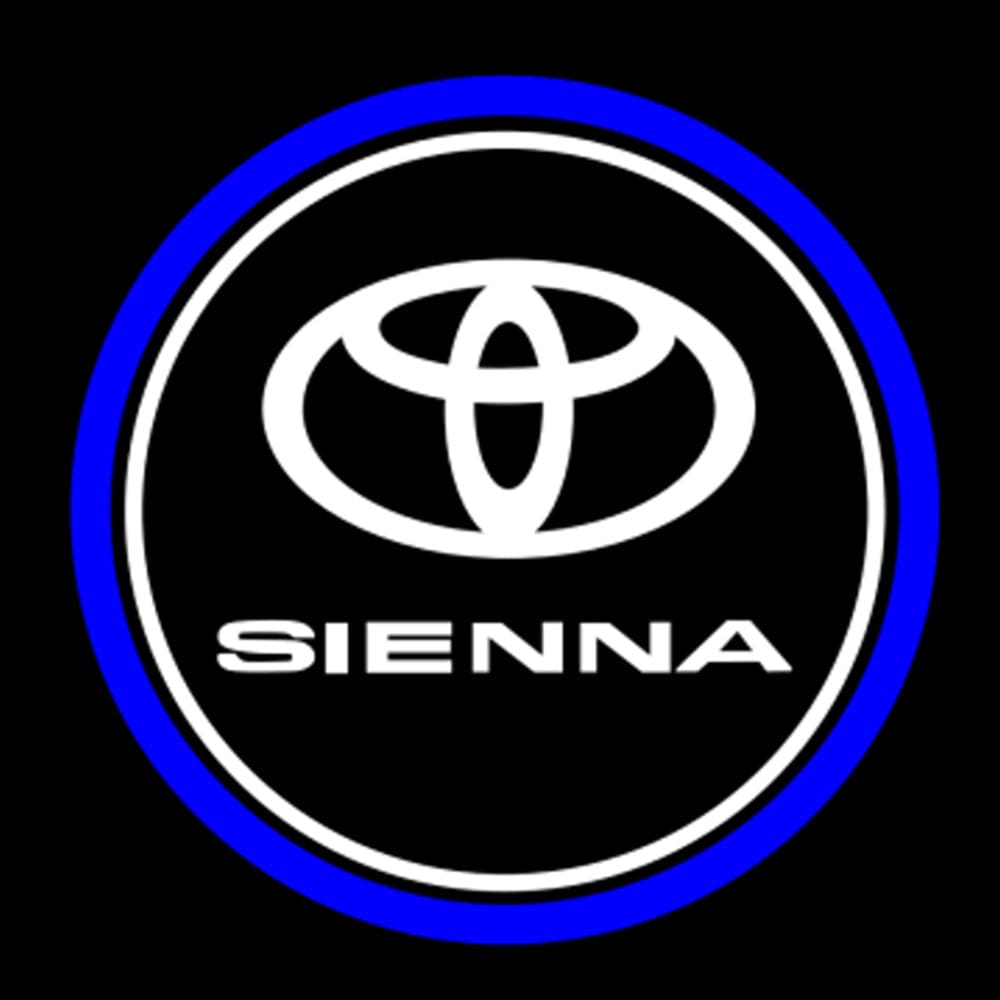 Toyota Sienna 3rd/4th Gen Premium Door Puddle Lights Various Designs 2011-2026