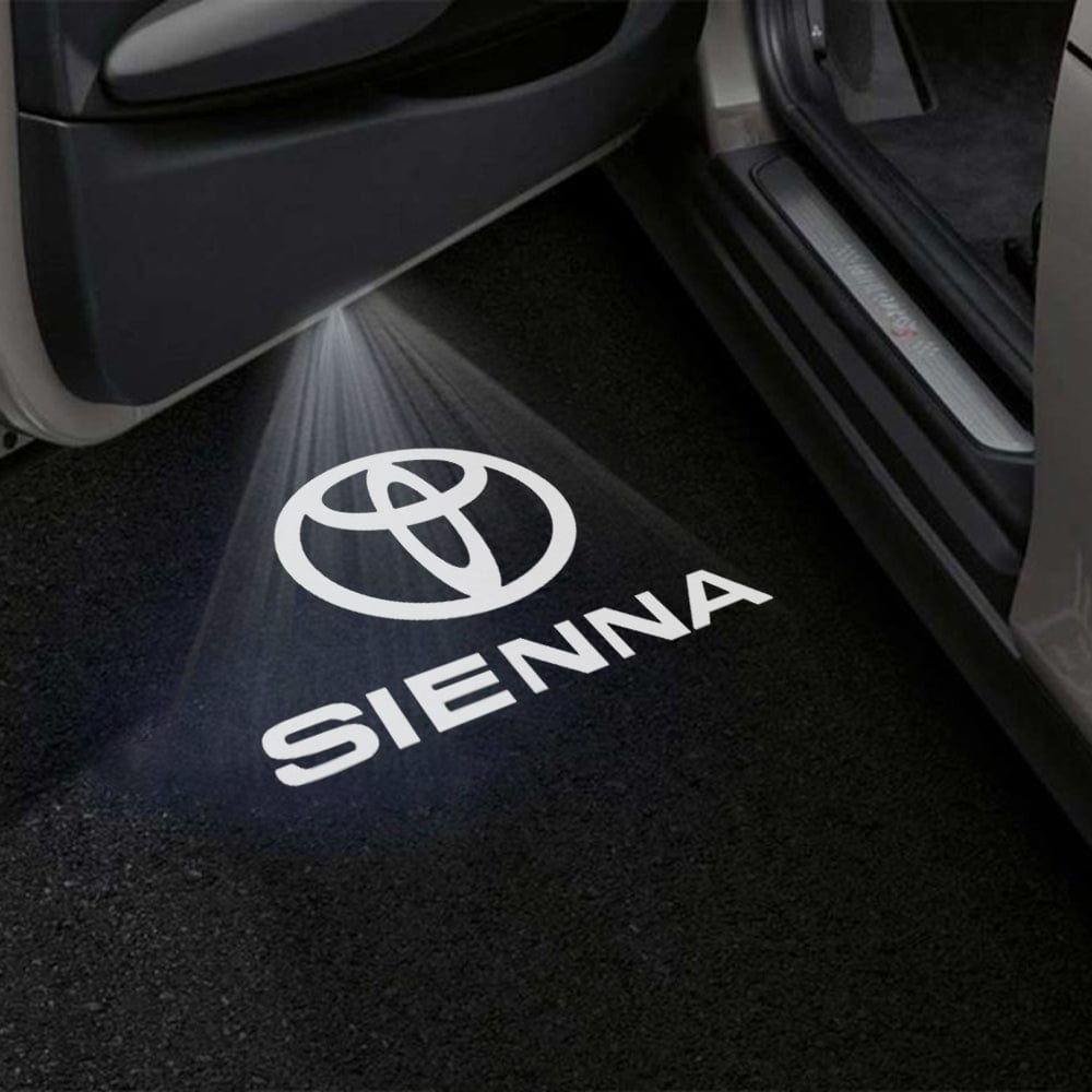 Toyota Sienna 3rd/4th Gen Premium Door Puddle Lights Various Designs 2011-2026