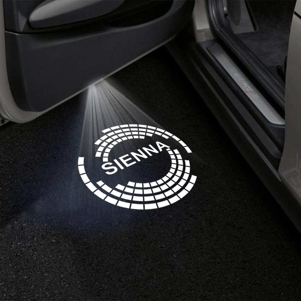 Toyota Sienna 3rd/4th Gen Premium Door Puddle Lights Various Designs 2011-2026
