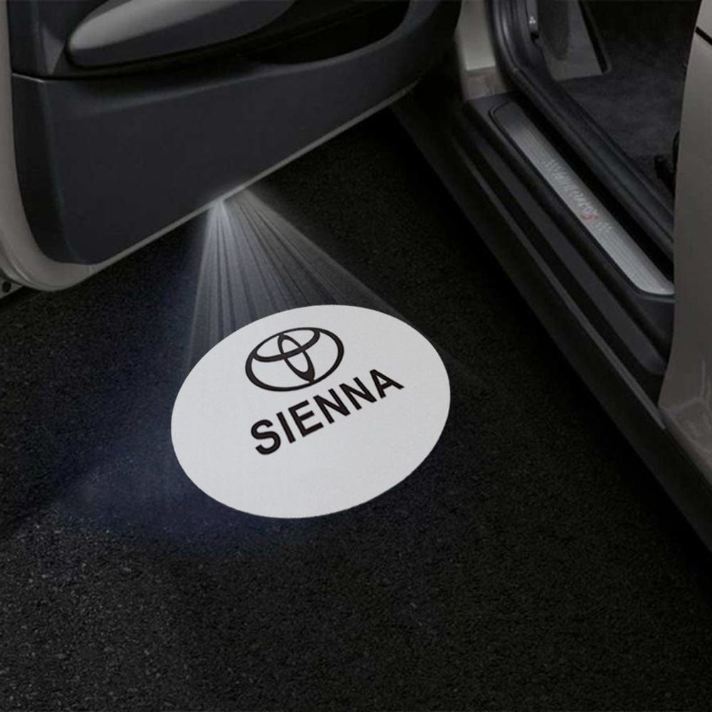 Toyota Sienna 3rd/4th Gen Premium Door Puddle Lights Various Designs 2011-2026