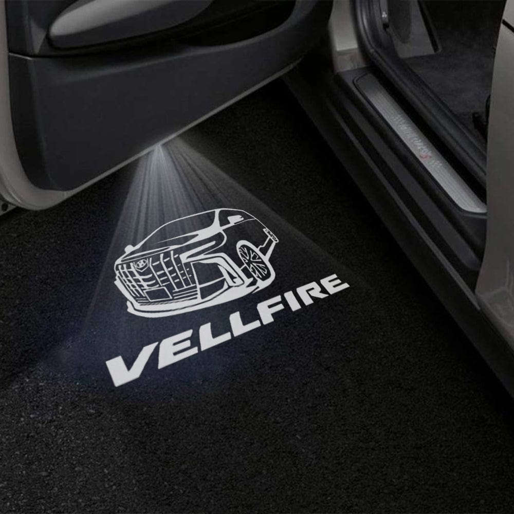 Toyota Vellfire Premium Door Puddle Lights Various Designs 2008-2026