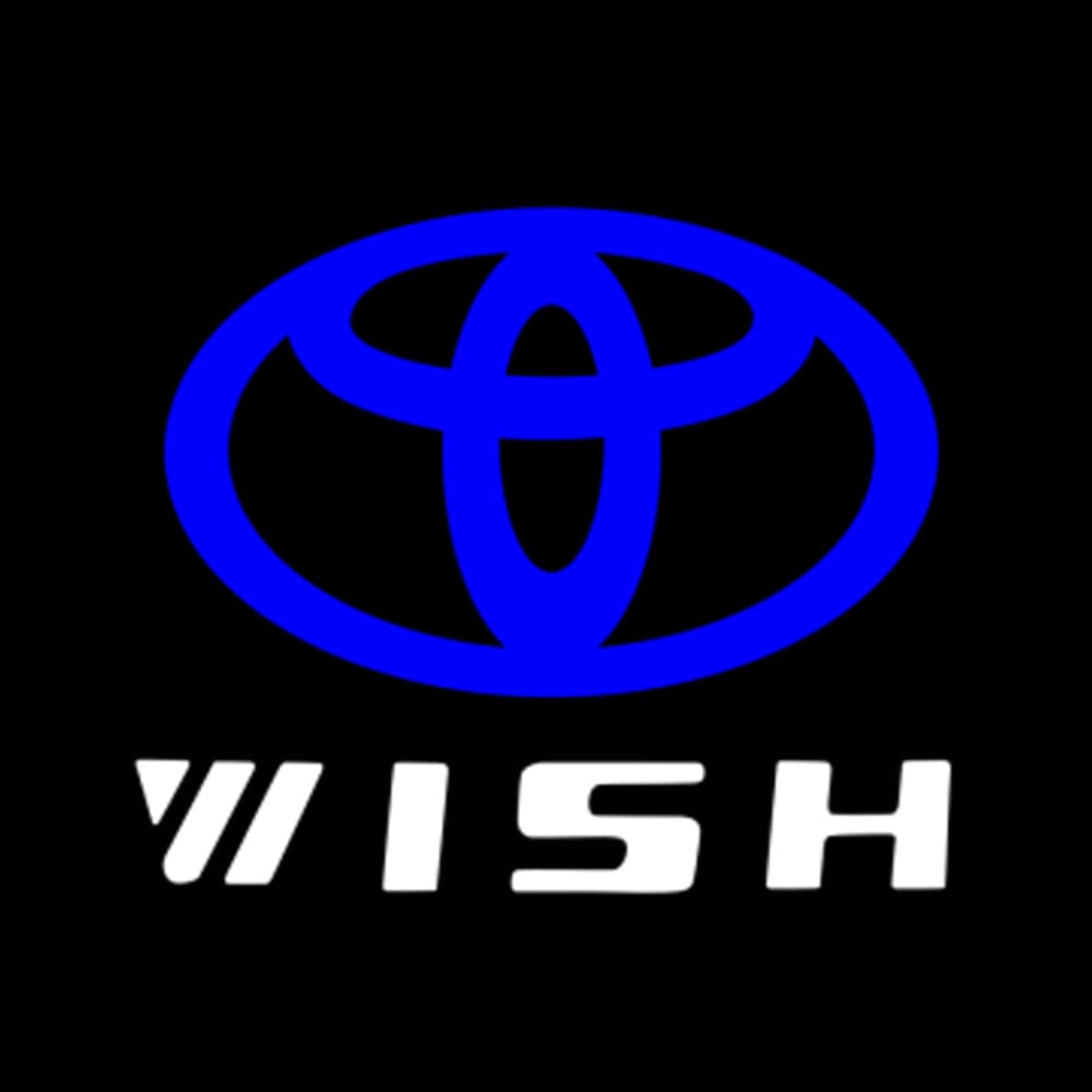 Toyota Wish 2nd Gen AE20 Premium Door Puddle Lights Various Designs 2009-2017