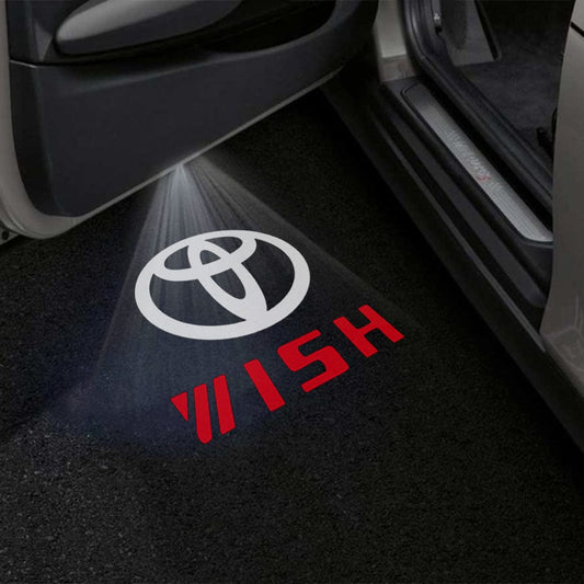 Toyota Wish 2nd Gen AE20 Premium Door Puddle Lights Various Designs 2009-2017