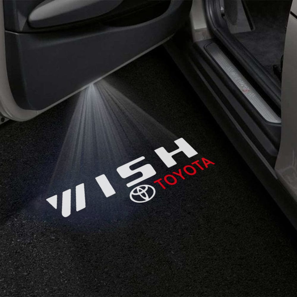 Toyota Wish 2nd Gen AE20 Premium Door Puddle Lights Various Designs 2009-2017