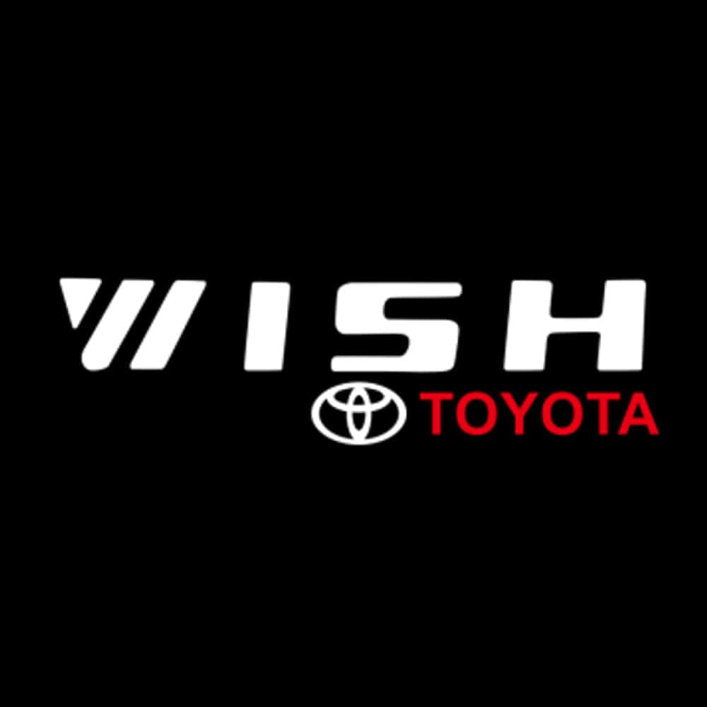 Toyota Wish 2nd Gen AE20 Premium Door Puddle Lights Various Designs 2009-2017