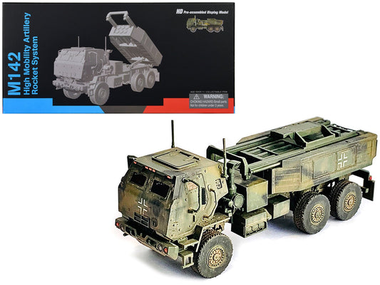 Ukraine M142 High Mobility Artillery Rocket System (HIMARS) Green Camouflage "NEO Dragon Armor" Series 1/72 Plastic Model by Dragon Models free shipping USA - Rapid Vehicles