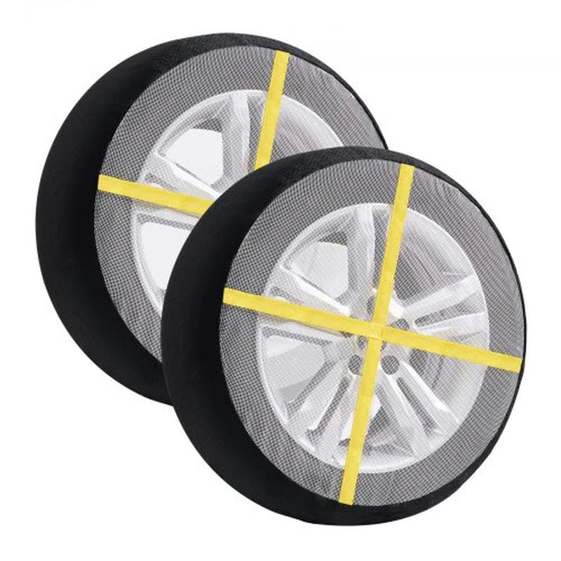 VEVOR Thickened Snow Socks for Tires Full Coverage Snow Traction Tire Cover - Rapid Vehicles