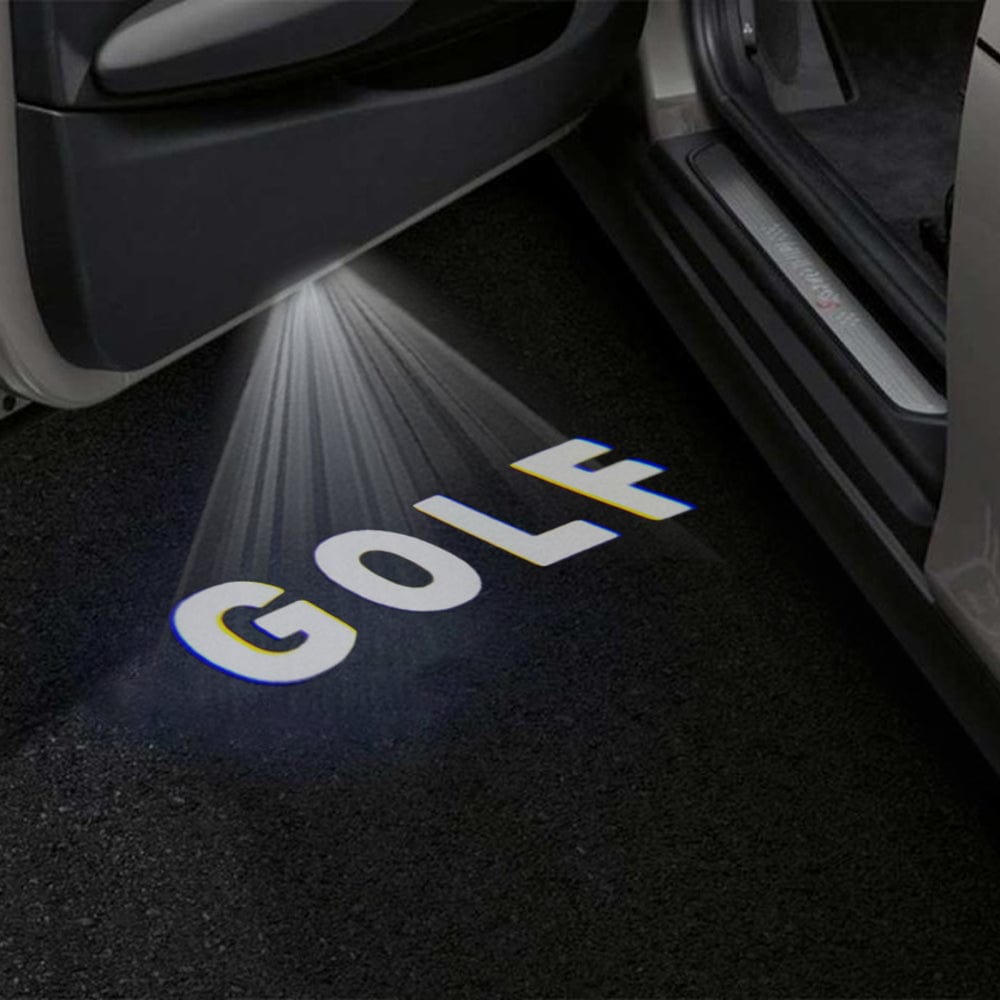 Volkswagen Golf MK5/MK6/MK7/MK8 Premium Door Puddle Lights Various Designs 2003-2026