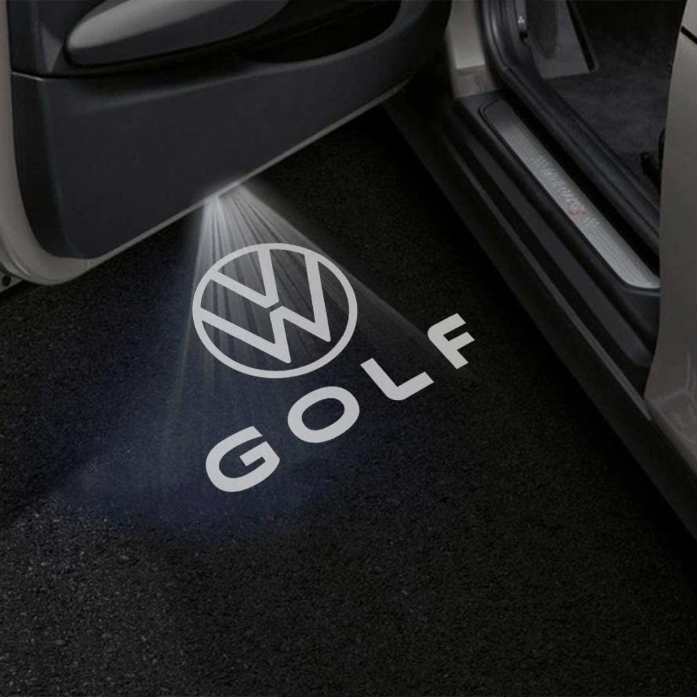 Volkswagen Golf MK5/MK6/MK7/MK8 Premium Door Puddle Lights Various Designs 2003-2026