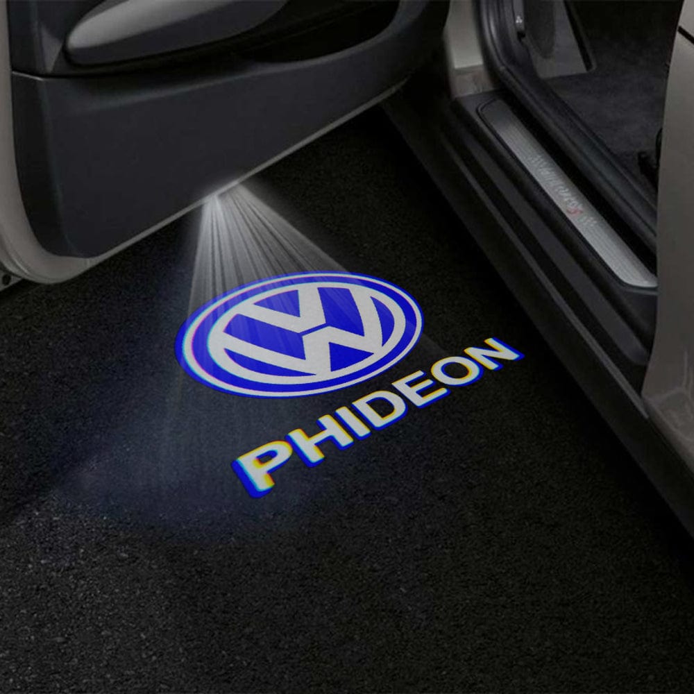 Volkswagen Phideon Premium Door Puddle Lights Various Designs 2016-2023