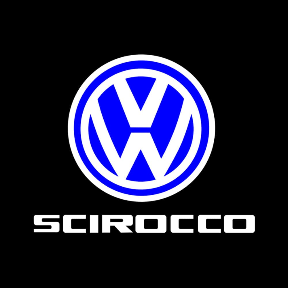 Volkswagen Scirocco MK3 Premium Door Puddle Lights Various Designs 2009-2017
