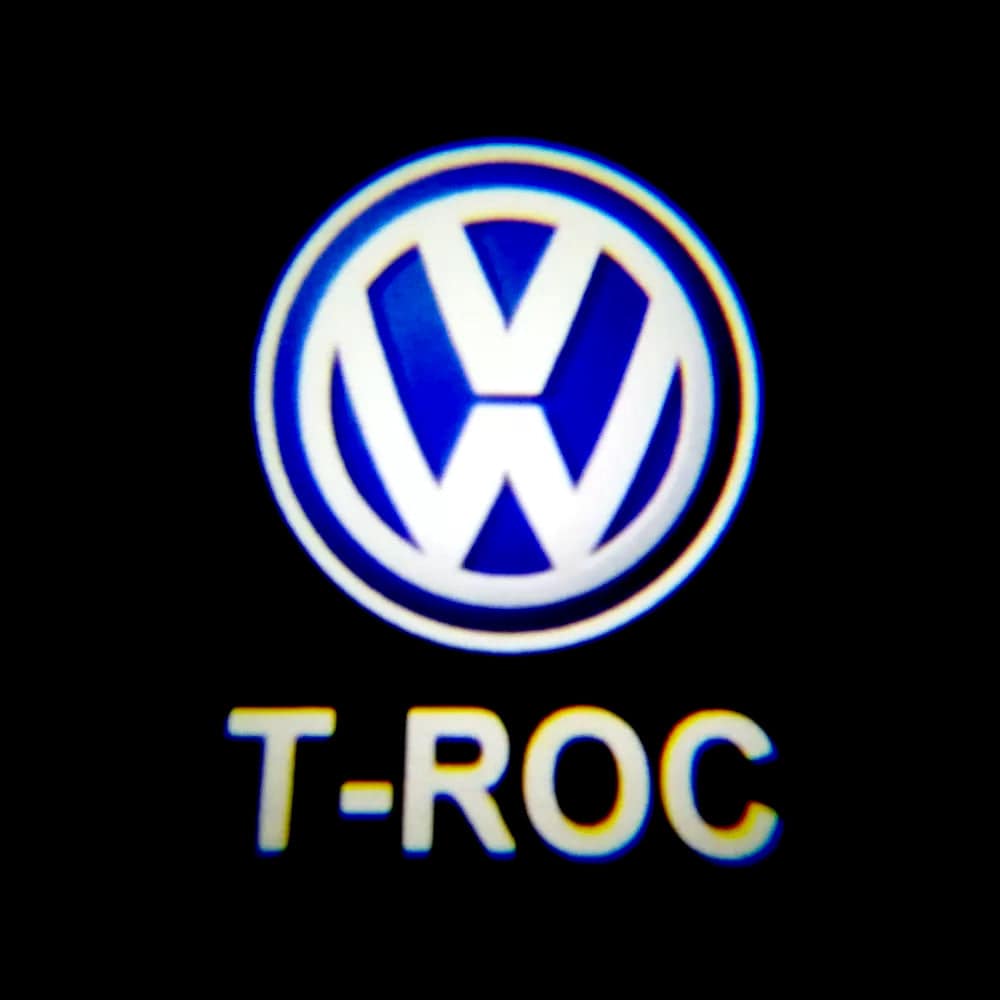 Volkswagen T-ROC Premium Door Puddle Lights Various Designs 2017-2026