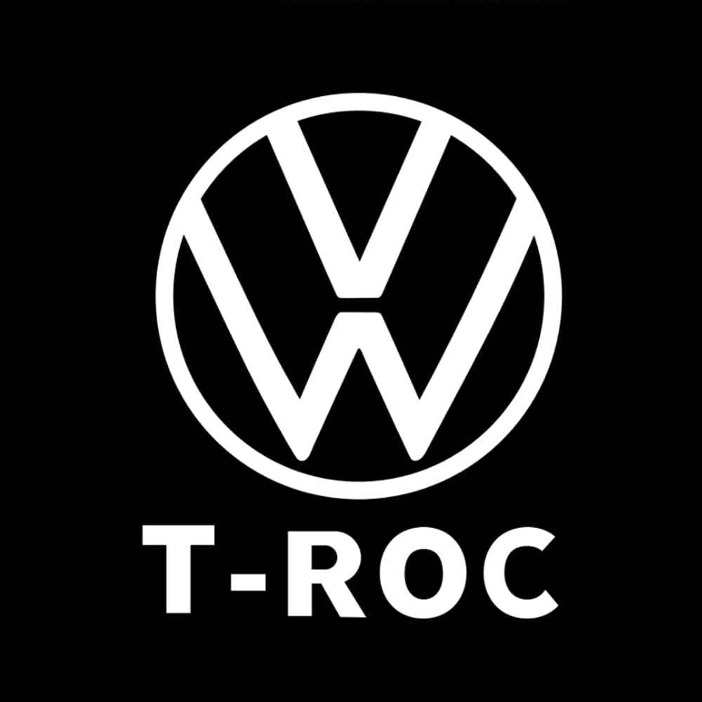 Volkswagen T-ROC Premium Door Puddle Lights Various Designs 2017-2026