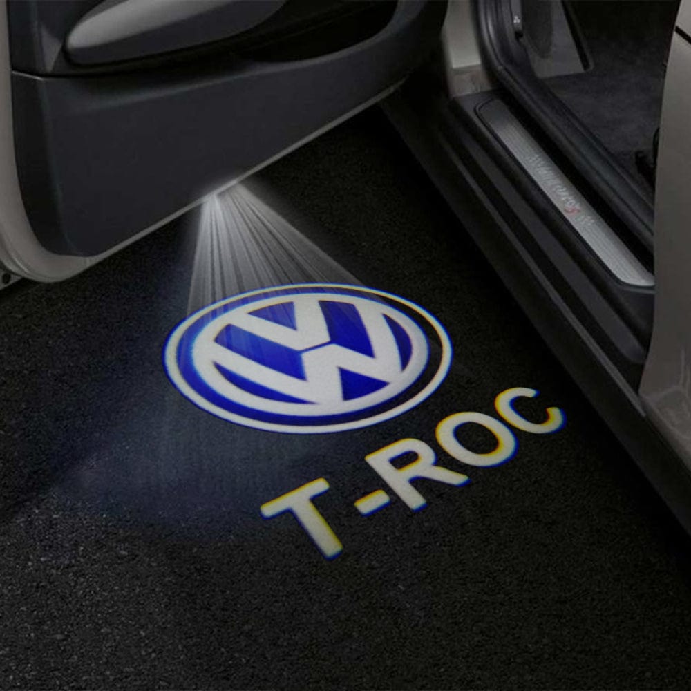 Volkswagen T-ROC Premium Door Puddle Lights Various Designs 2017-2026
