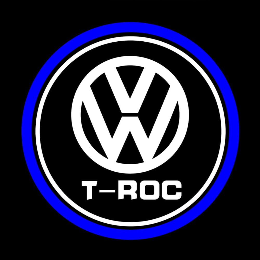 Volkswagen T-ROC Premium Door Puddle Lights Various Designs 2017-2026