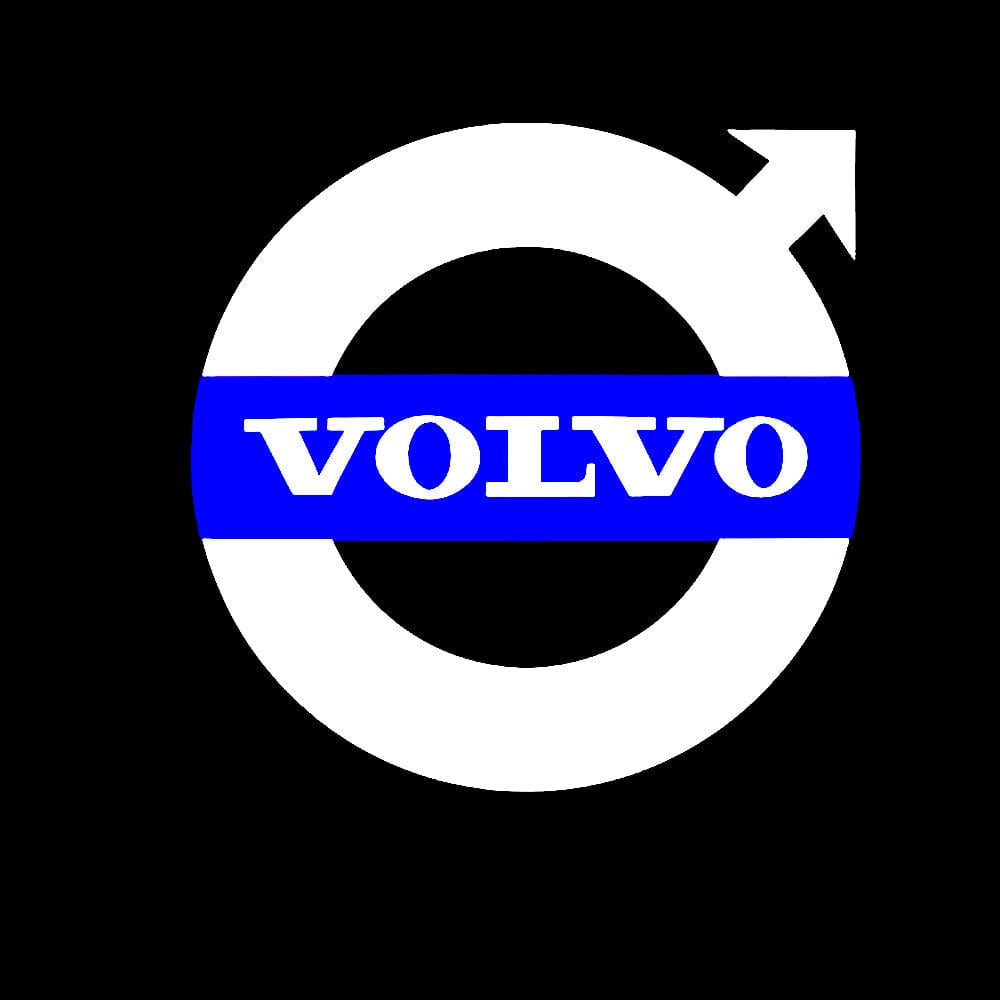 Volvo S90 Door Stick On Puddle Lights Various Designs 2017-2026