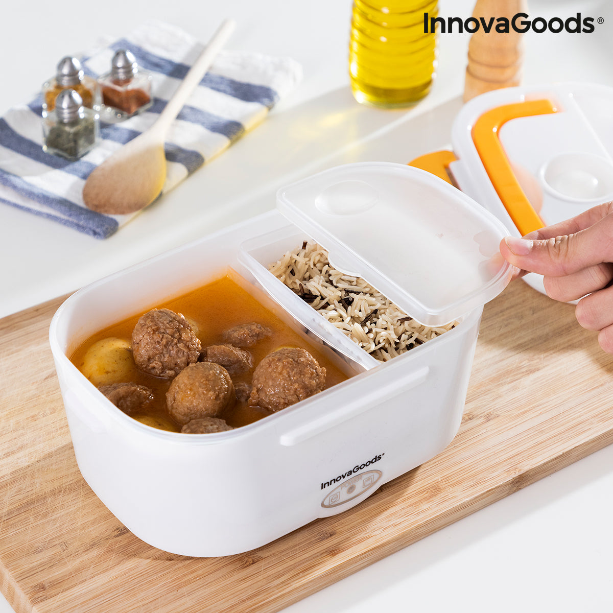 Electric Lunch Box for Cars Carunch InnovaGoods - Premium  from Rapidvehicles - Just $19.99! Shop now at Rapidvehicles