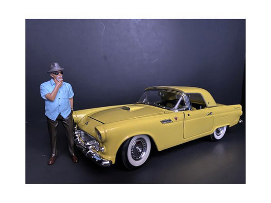 "Weekend Car Show" Figurine I for 1/18 Scale Models by American Diorama free shipping USA - Rapid Vehicles