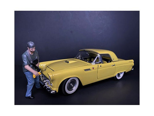 "Weekend Car Show" Figurine VII for 1/18 Scale Models by American Diorama free shipping USA - Rapid Vehicles