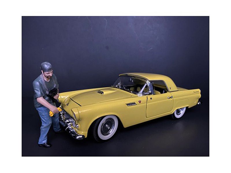 "Weekend Car Show" Figurine VII for 1/18 Scale Models by American Diorama free shipping USA - Rapid Vehicles