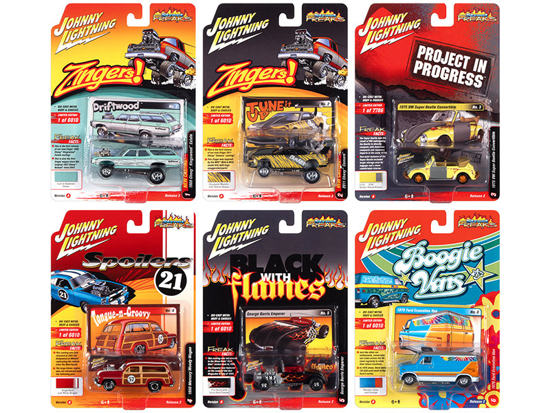 "Street Freaks" 2021 Set A of 6 Cars Release 2 1/64 Diecast Model - Premium  from Rapidvehicles - Just $80.99! Shop now at Rapidvehicles