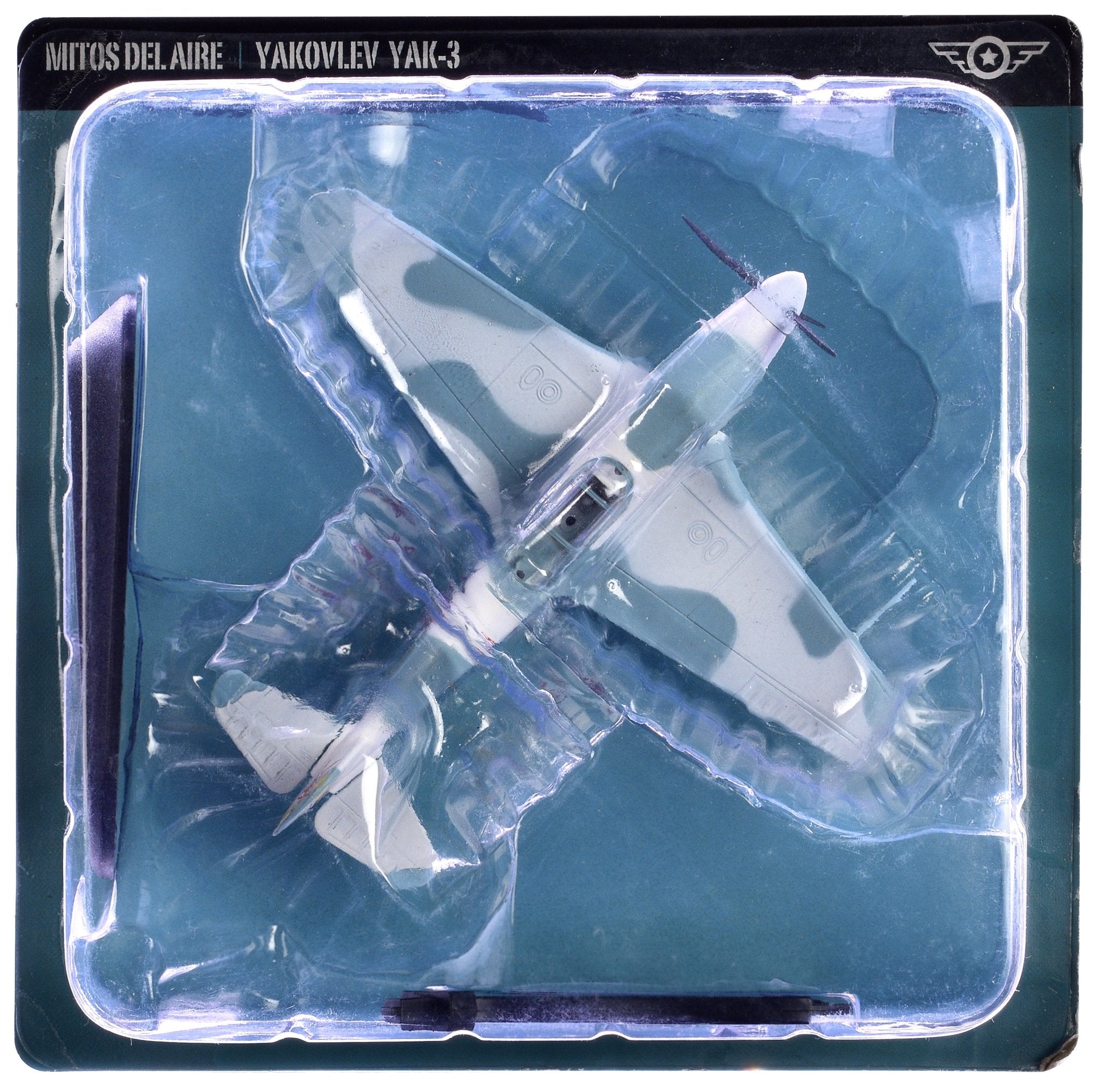 Yakovlev Yak - 3 Fighter Aircraft "14th GvIAP VVS of the Baltic Fleet Semen Rogovoy" Soviet Air Force (1944) "Planes of World War II" Series 1/72 Diecast Model Airplane by Luppa free shipping USA - Rapid Vehicles