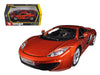 Mclaren MP4-12C Metallic Orange 1/24 Diecast Car Model by Bburago - Premium  from Rapidvehicles - Just $39.99! Shop now at Rapidvehicles