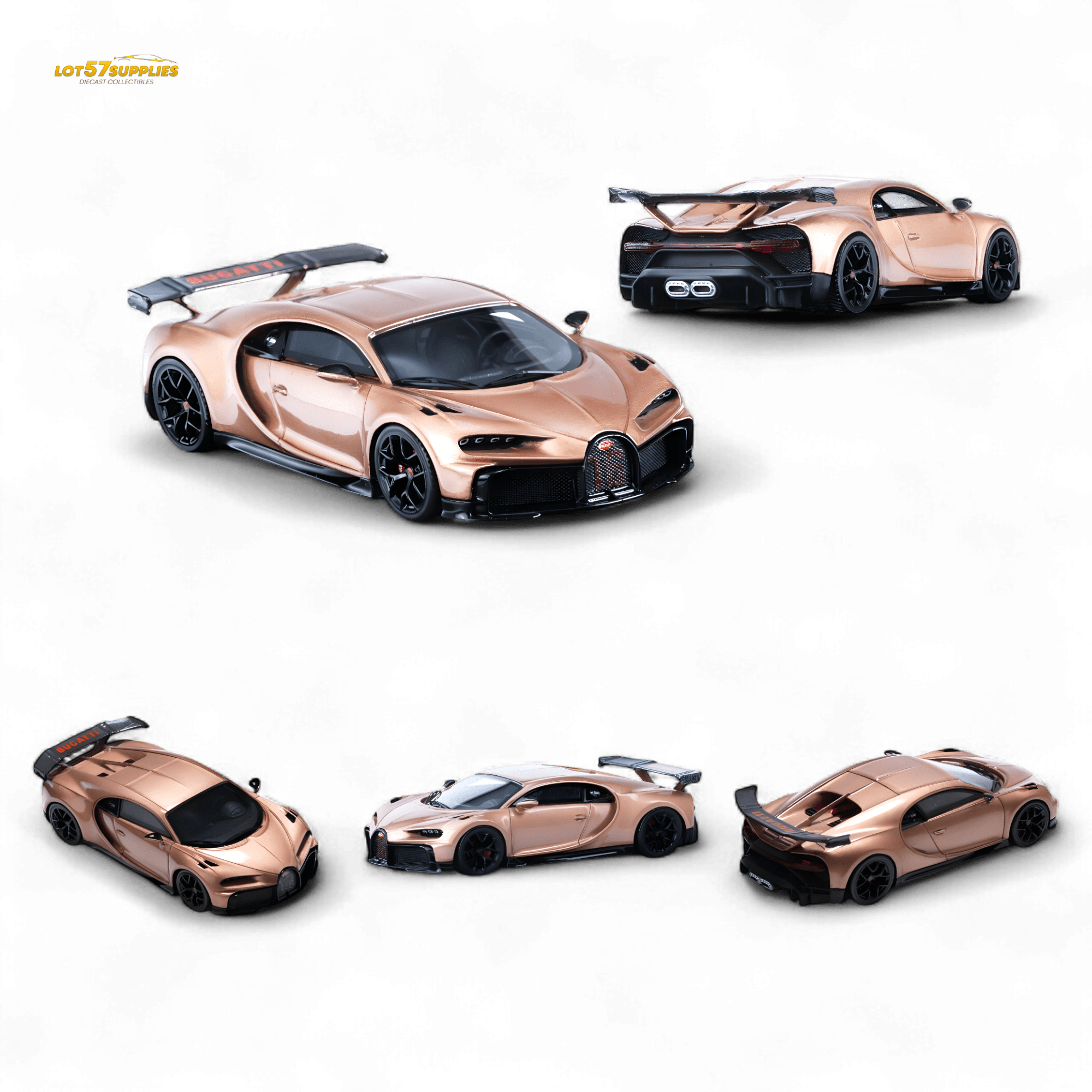 YM Model Bugatti Chiron Pur Sport 1:64 - Rapid Vehicles