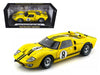 1966 Ford GT-40 MK II #8 Yellow with Black Stripes 1/18 Diecast - Premium  from Rapidvehicles - Just $106.99! Shop now at Rapidvehicles