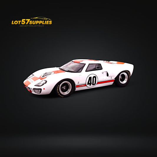 Zoom Ford GT40 MK1 Gulf Livery 1:64 - Rapid Vehicles